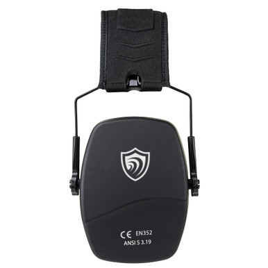 OTIS Earshield Ranger Passive Earmuffs, 26dB Hearing Protection FG-ES26P-BK - otis