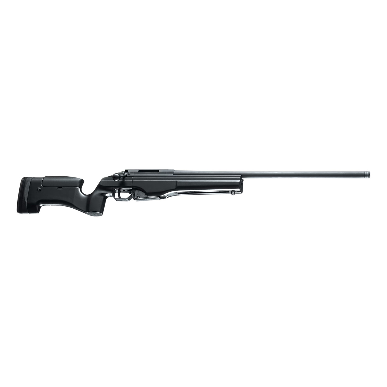 Sako Trg-22 Blued Steel 308 WIN No Sights 26 BBL 1:10 5/8x24 TPI RH TS Trig 10RD Synth Aluminium Body / Black J03062 - Sako
