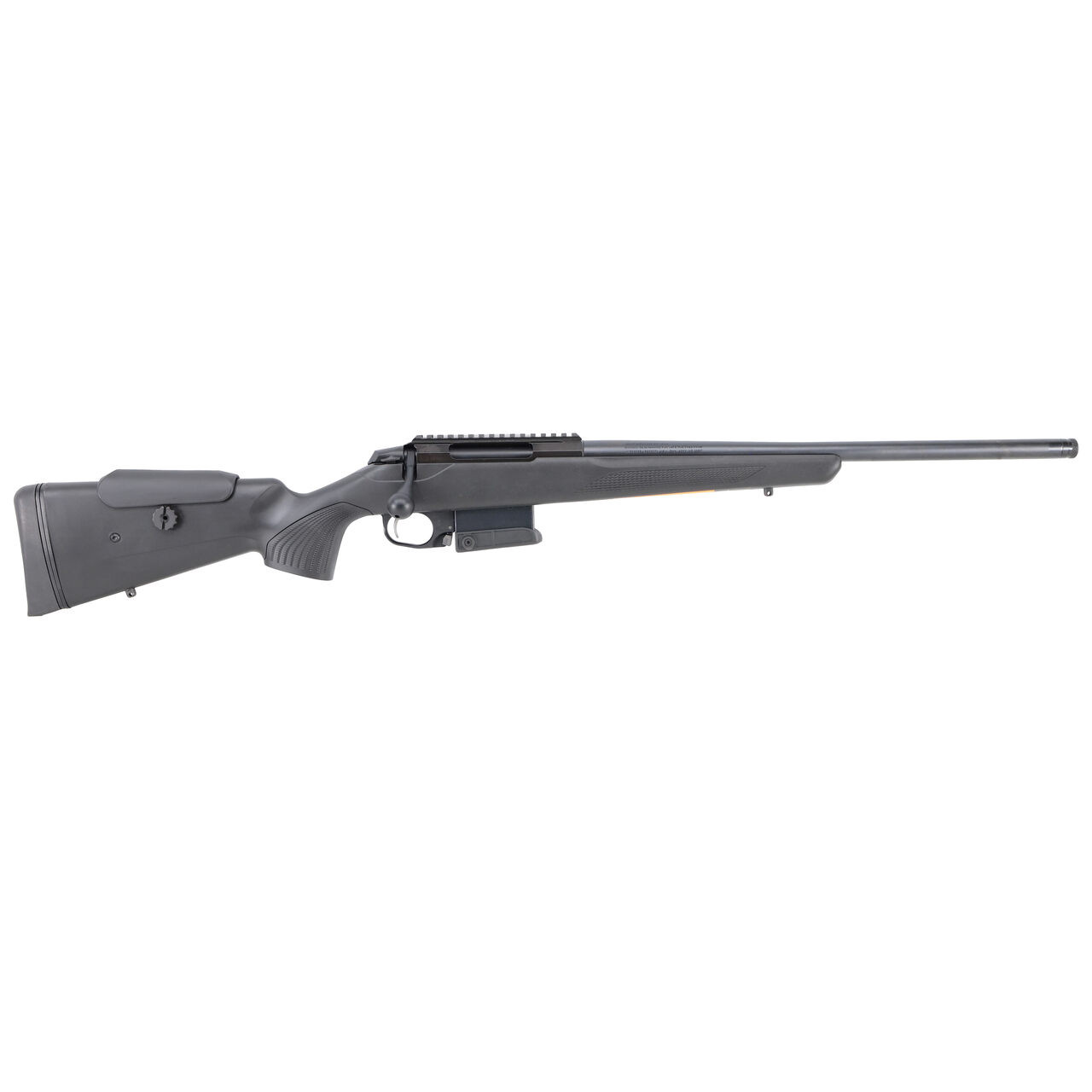 Tikka T3X Ctr Matte Blued Steel 223 REM NS 20 BBL 1:1/8 5/8x24 TPI RH 10RD Synth ADJ CHK / Black J03155 - Tikka