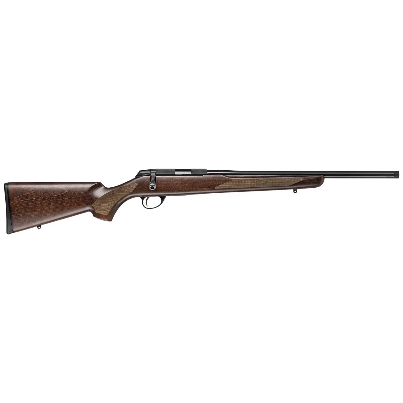 Tikka T1X Hunter Blued Steel 17 HMR NS 16 BBL 1:1/9 1/2x28 TPI RH 6RD Wood / Oiled Brown J04116 - Tikka