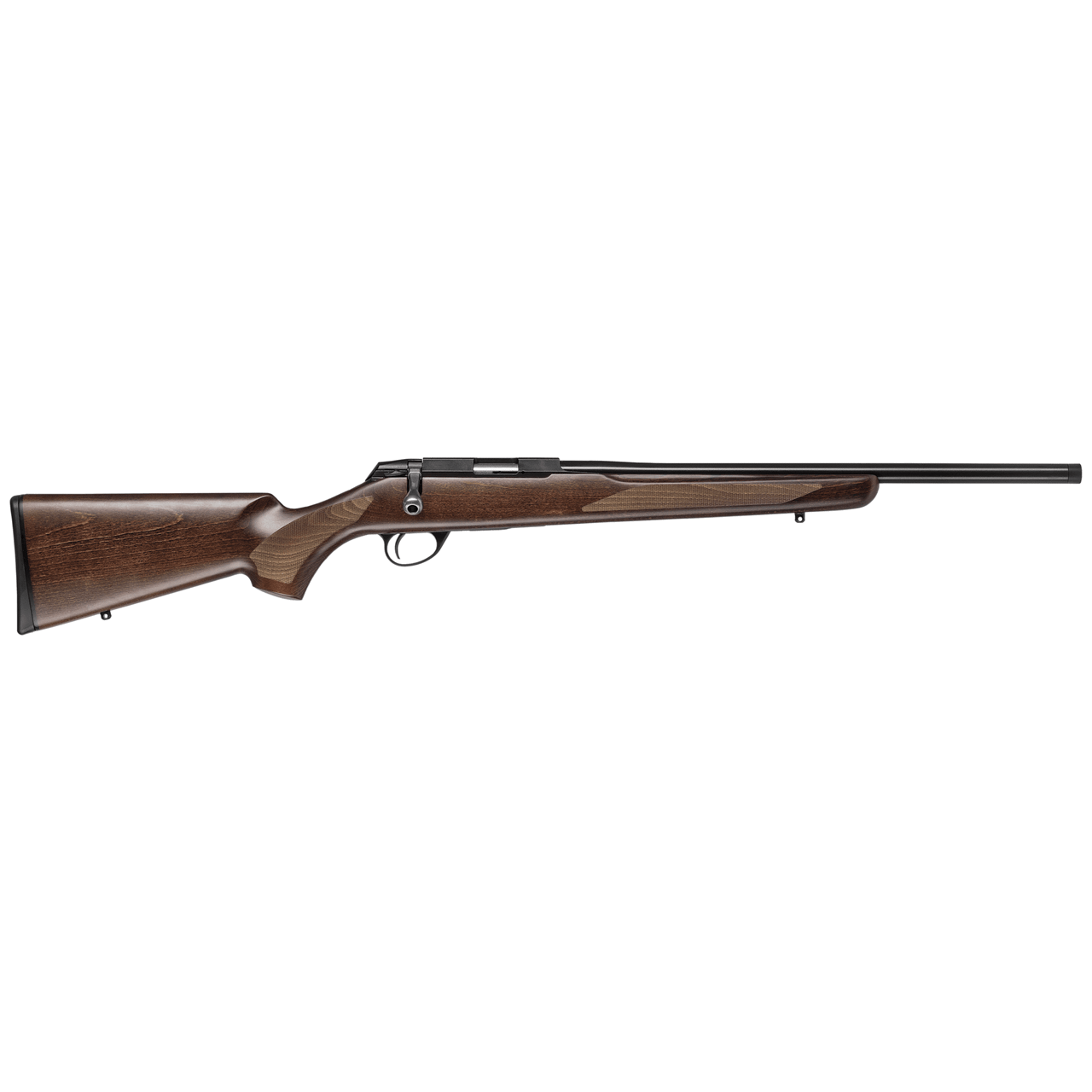Tikka T1X Hunter Blued Steel 17 HMR NS 20 BBL 1:1/9 1/2x28 TPI RH 6RD Wood / Oiled Brown J04117 - Tikka