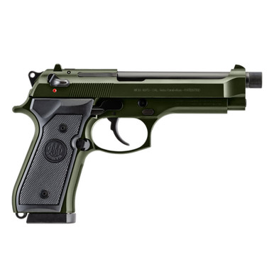 Beretta 92FS OD Green 210rd OD Green 9x19mm 5.1" Bbl SA/DA Pistol w/2 10 Mags J92F300GR10 - Beretta