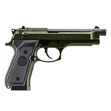 Beretta 92FS OD Green 210rd OD Green 9x19mm 5.1" Bbl SA/DA Pistol w/2 10 Mags J92F300GR10 - Beretta