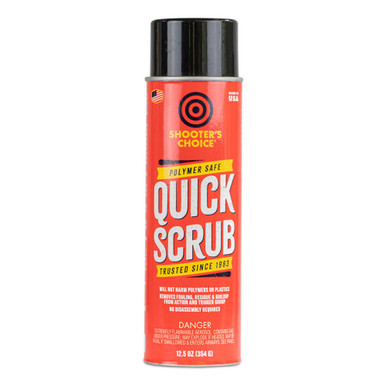 Shooters Choice PSQ12 Polymer Safe Quick Scrub Degreaser Aerosol 12.5 oz