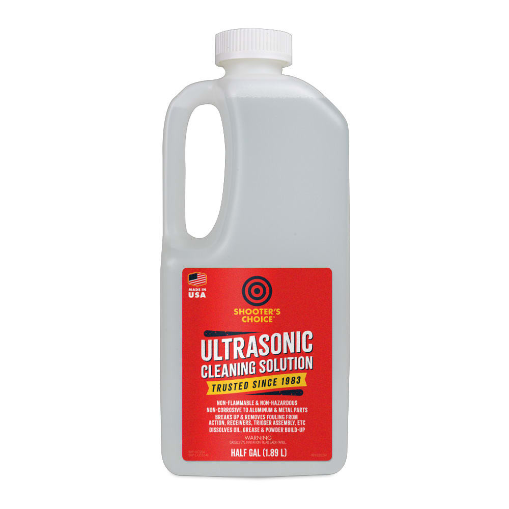 Shooter's Choice Ultrasonic Cleaning Solution, 1/2 Gallon SHF-UCS64 - Shooters Choice