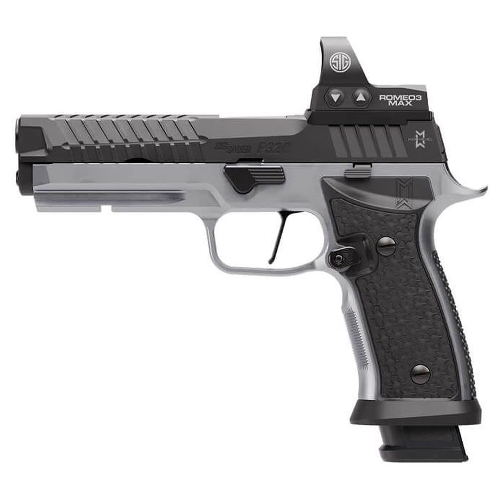 Sig Sauer P320-SXG Max 9mm 5" Pistol, SS Slide, 10rd 320SXG5-9-MAXM-10