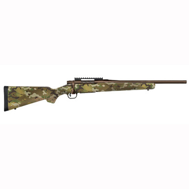 Mossberg Patriot Compact 22-250 Rem 18" Bbl 5 + 1 Cerakote - Patriot Brown Rifle - Mossberg