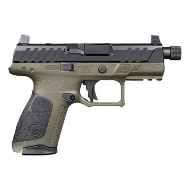 Beretta APXA1 Compact Tactical Threaded BBL OD Green 9x19mm 4.2" Bbl STRIKER Pistol w/3 15/17 Mags JAXA1C917TAC - Beretta