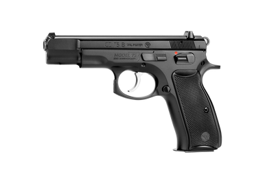 CZ-USA CZ 75 B 50th Anniversary Elite 9mm 10rd Blk Polycoat Steel, FS, MS, Blk Plastic Grips Full-Size Handgun 01117 - CZ-USA
