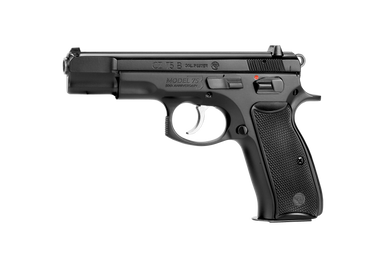 CZ-USA CZ 75 B 50th Anniversary Elite 9mm 16rd Blk Polycoat Steel, FS, MS, Blk Plastic Grips Full-Size Handgun 91162 - CZ-USA