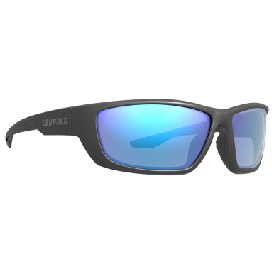 Leupold Cheyenne Matte Black Performance Eyewear w/Blue Mirror Lenses 186746 - Leupold