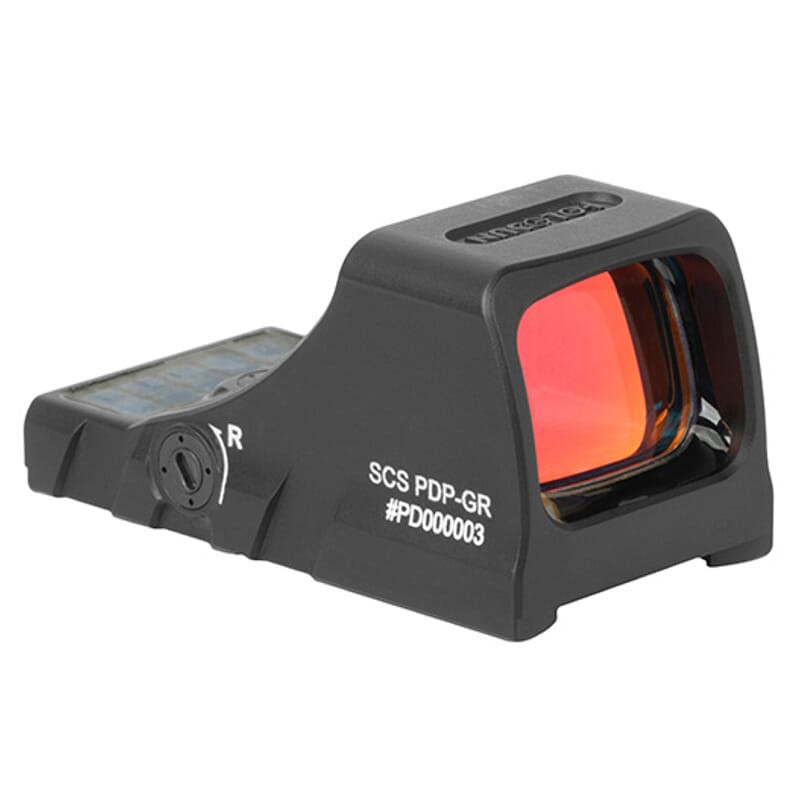 Holosun SCS-PDP-GR Multi-Reticle 32MOA Green Circle & 2MOA Dot Walther PDP Pistol Cut Solar-Charging Reflex Sight SCS-PDP-GR - Scratches on - Holosun