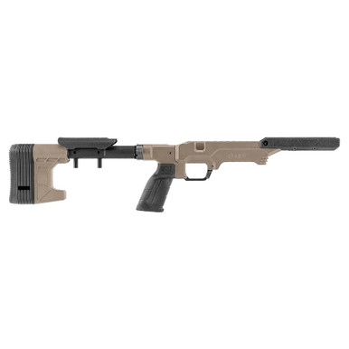 MDT Worker LSS Gen3 System Tikka T3X SA RH FDE Chassis 114640FDE in Flat Dark Earth - MDT