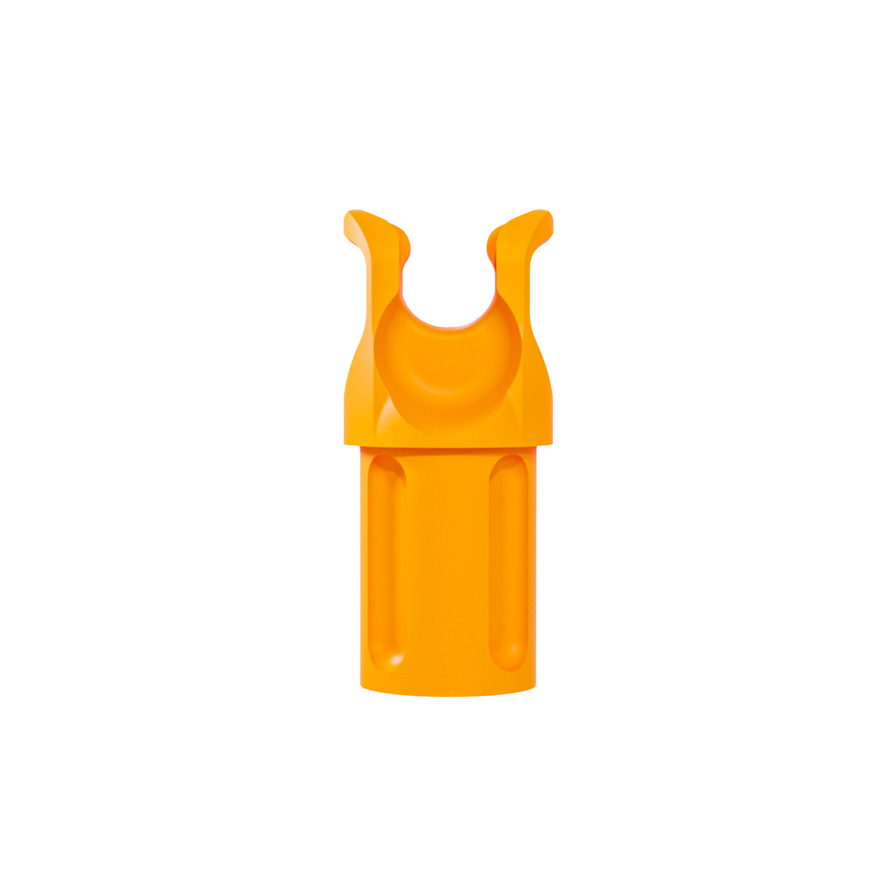 Quality Archery Designs QAD Tune-A-Nock F/S 12pk Flo. Orange TN-O-12pk in Fluorescent/neon Orange - Quality Archery Designs