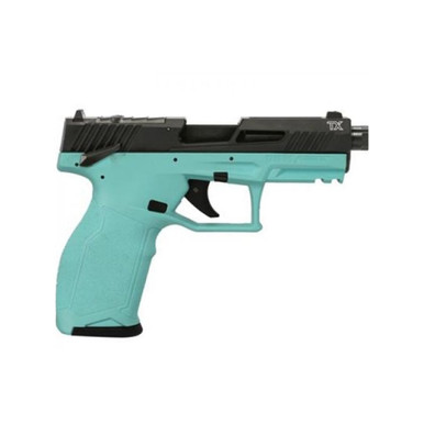 Taurus2TX .22 LR 4.6'' 1x16 1x22 Rds Toro Cyan/Bk Pistol 1-2TX22P141C - Taurus