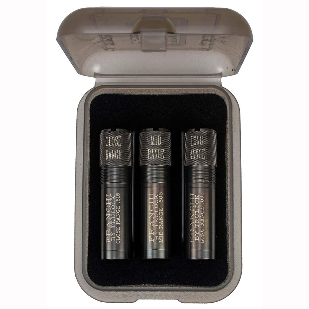 Franchi Shotguns Franchi Waterfowl Elite Choke Set 3-Pack 20ga Black Choke 53002P - Franchi Shotguns