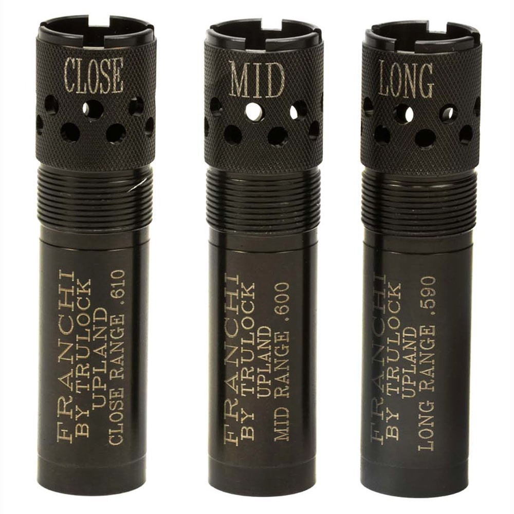 Franchi Shotguns Franchi Upland Elite Choke Set 3-Pack 20ga Black Choke 53011P - Franchi Shotguns