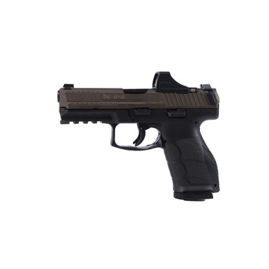 Heckler & Koch HK VP9A1 K 9mm 4" Bbl Optics Equipped SCS Midnight Bronze Pistol w/(2) 15rd Mags 81001305 - Heckler & Koch
