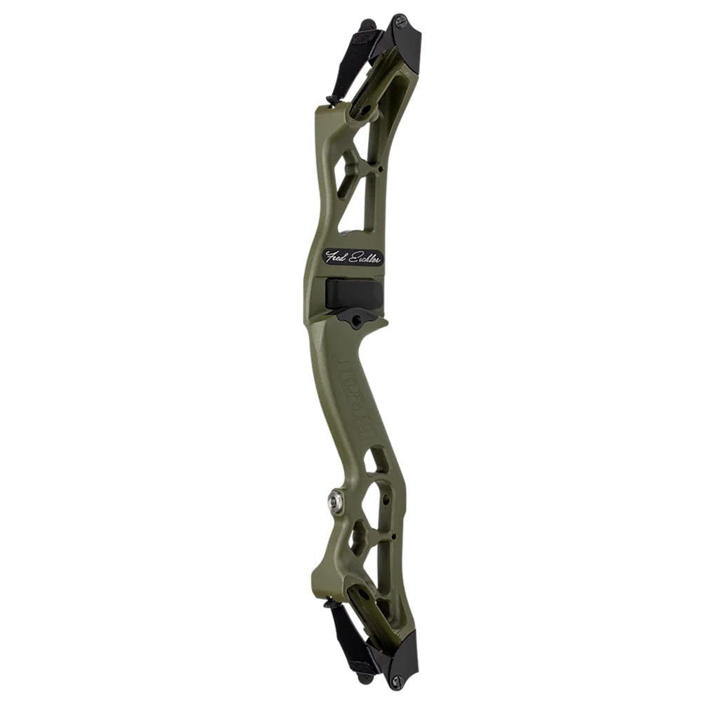 Bear Archery Fred Eichler Signature Series Riser LH Olive Green PC Traditional Bow A23FEEGL - Bear Archery