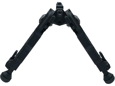 Accu-Tac M-LOK SPEC-4 T6 Aluminum Alloy Type III-Hard Anodize Black Bipod MLSB-0004 in Flat Black - Accu-Tac