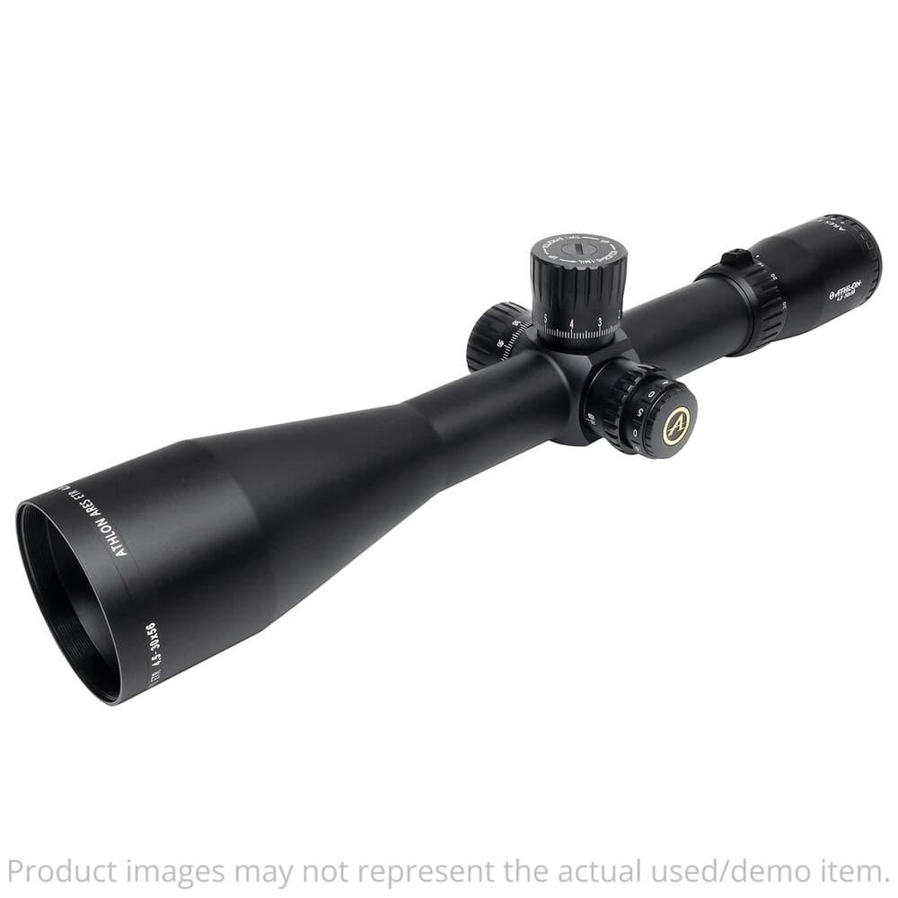 Athlon Ares ETR 4.5-30x56mm Direct Dial Side Focus 34mm APRS1 FFP IR MIL Riflescope 212100 - Damaged Box UA5830 - USED/MISC