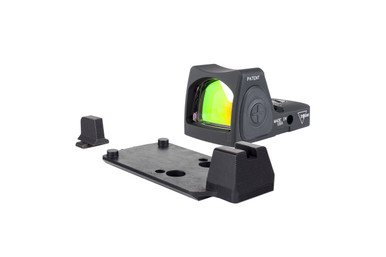 Trijicon Dual Defense&trade; Kit RMR&reg; Type 2 with M17/18 Mount w/ Integrated noTritium optic height sights RM06-C-700817 - Trijicon