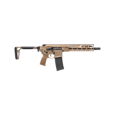 Sig Sauer SigMCX 5.56 NATO SBR 11.5in IR Cerakote FDE Semi Fold Tele AL MLOK HG (1) 30rd Mag RMCX-556N-11B-IR-SBR - Sig Sauer