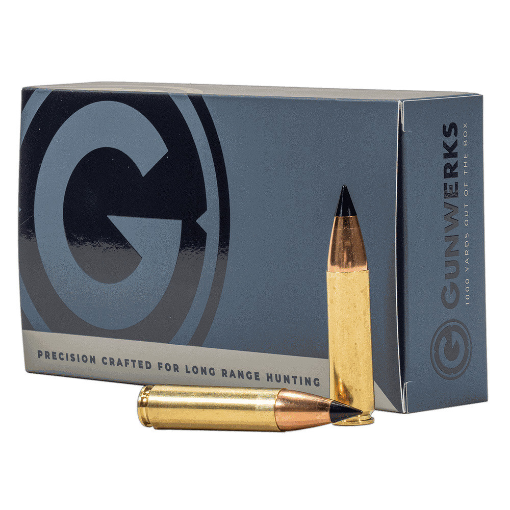 Gunwerks .450 Bushmaster Ballistic Tip 327gr Long Range Hunting Ammunition (20rd) AY-M6077 - Gunwerks