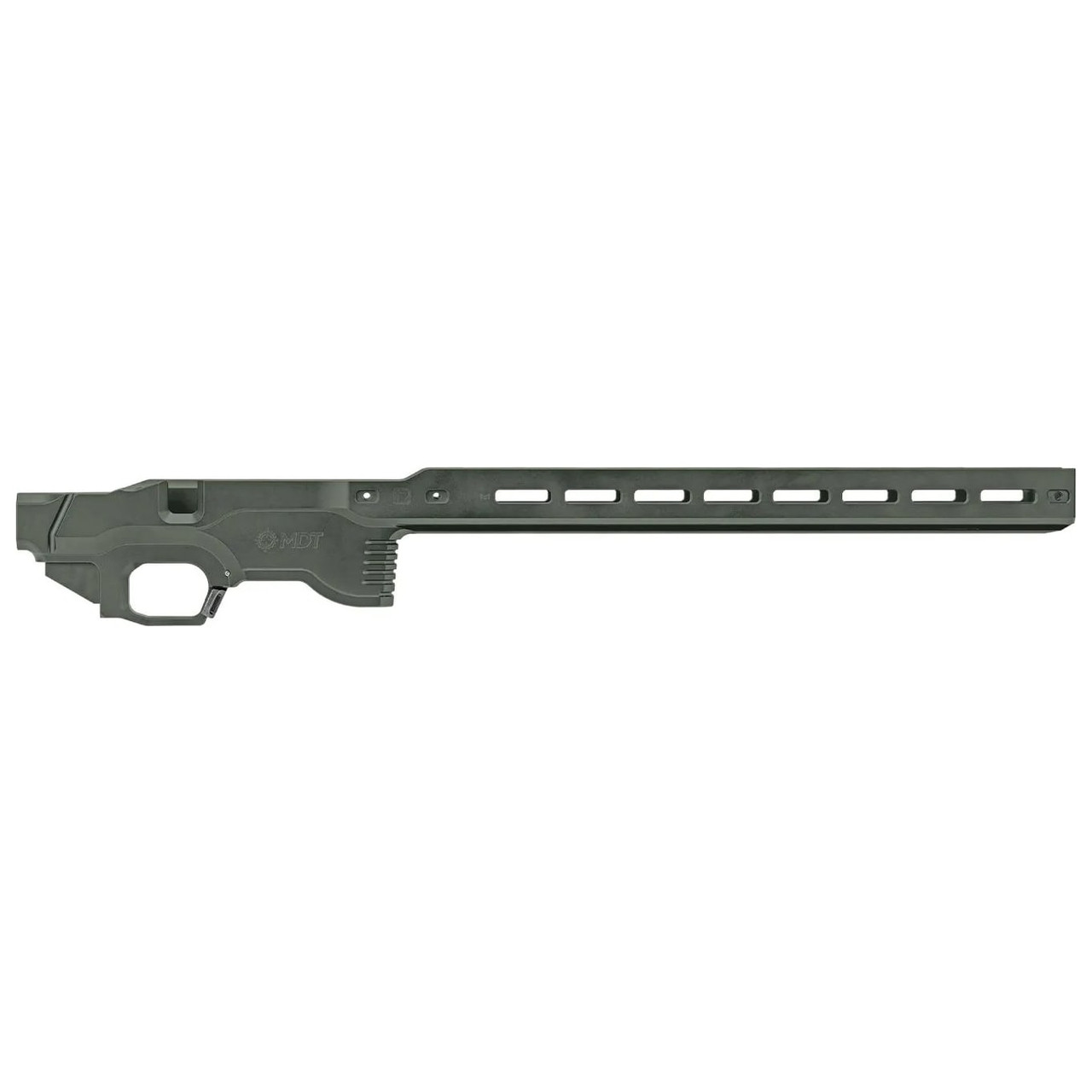 MDT ACC Premier Gen 2 System Tikka T3 LA RH CCG Chassis 114875-CCG in Charcoal Green - MDT