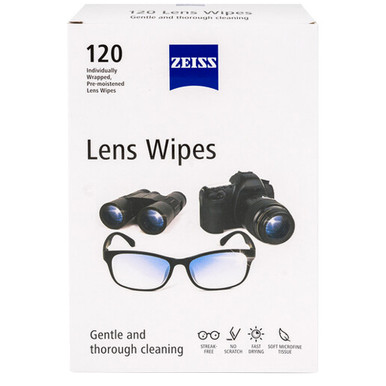 Zeiss Sport Optics Zeiss 120ct Box Lens Care Wipes 2451-374 - Zeiss Sport Optics
