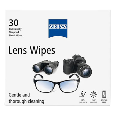 Zeiss Sport Optics Zeiss 30ct Box Lens Care Wipes 2462-614 - Zeiss Sport Optics