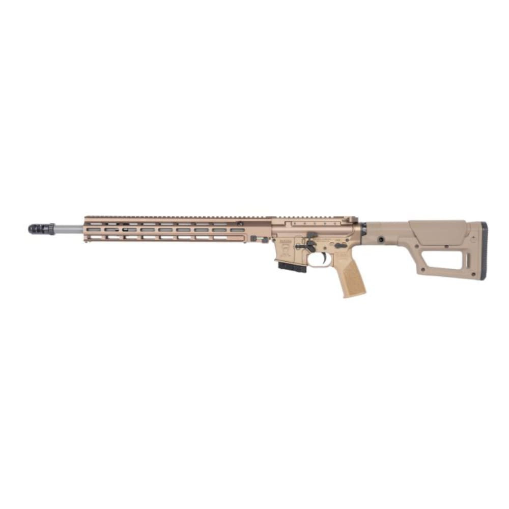 Geissele Automatics Geissele Automatics Geissele GFR MOD 1 22 ARC 20" Bbl Stratomatch Ambi DDC Freedom Rifle w/(1) 8rd Geissele ICM Mag 08-639S in Desert Dirt Color - $2749.99 at EuroOptic