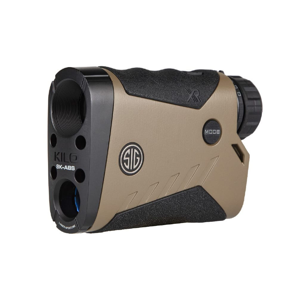 Sig Sauer Kilo8K-ABS Gen II 7x25mm FDE Monocular AB Elite Ballistics Rangefinder SOK8K702 in Flat Dark Earth
