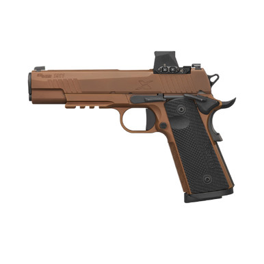 Sig Sauer 1911 XSeries .45 ACP 5" Bbl SAO X-Ray 3 Romeo-X G10 Grip Emperor Scorpion Compact Pistol w/(2) 8rd Steel Mags 1911XR-45-CXR3-RXX - Sig Sauer