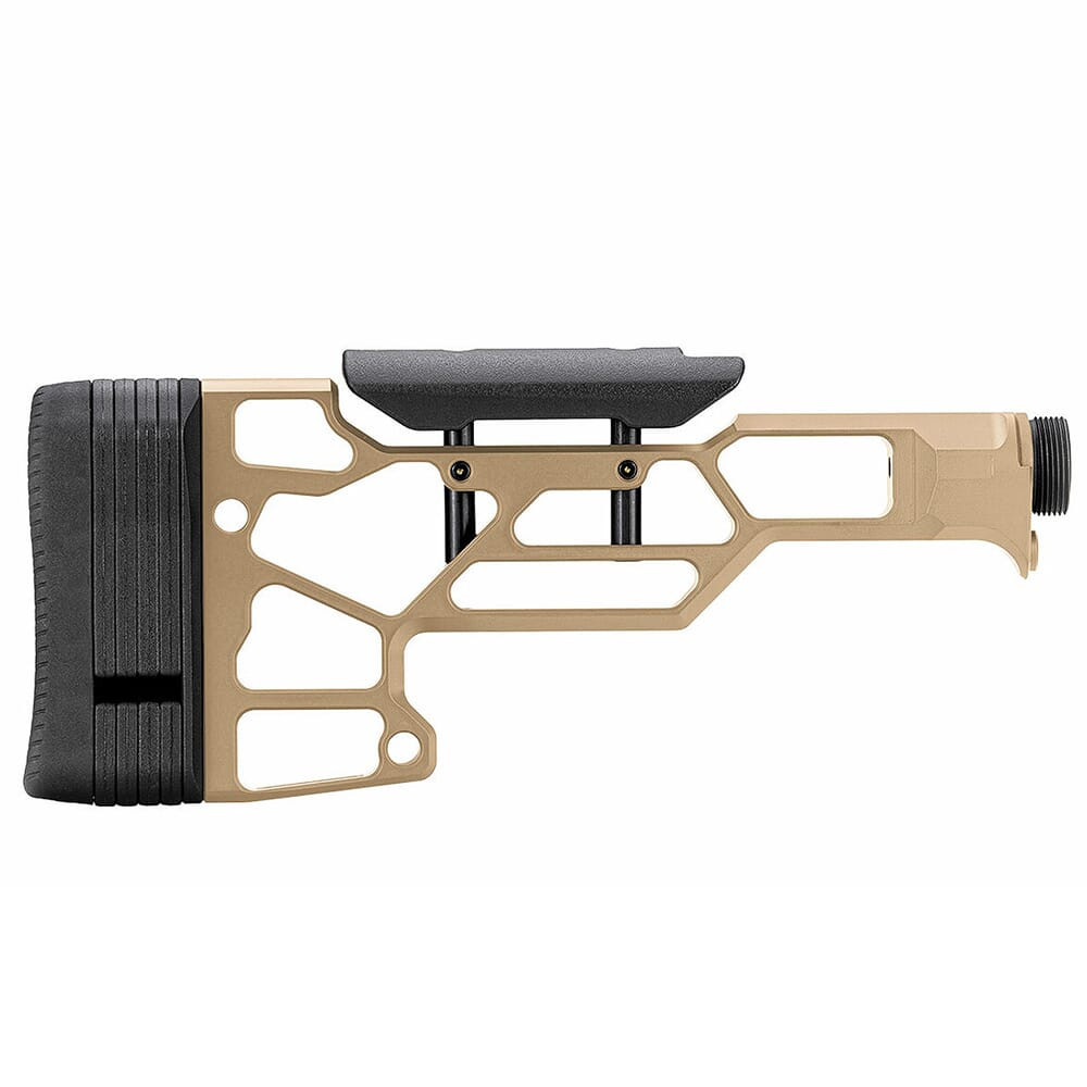 MDT Fixed SRS Lite FDE Skeleton Buttstock 104976-FDE - Minor Threading Damage, Still Functional 8389 in Flat Dark Earth - USED/MISC