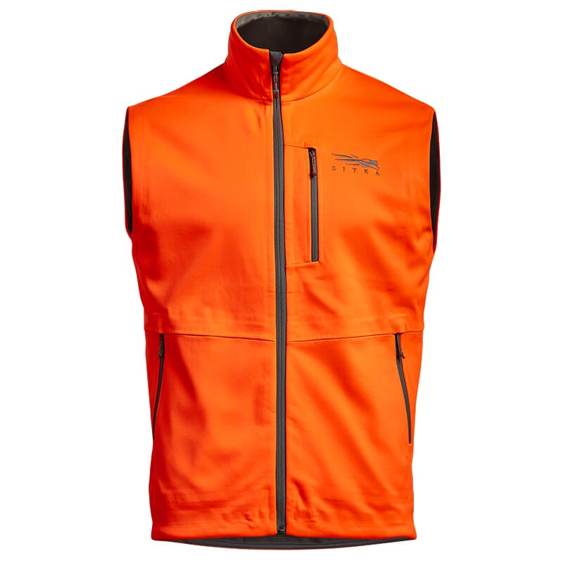 Sitka Gear Jetstream Vest Blaze Orange Large 600038-BL-L, L - Sitka Gear