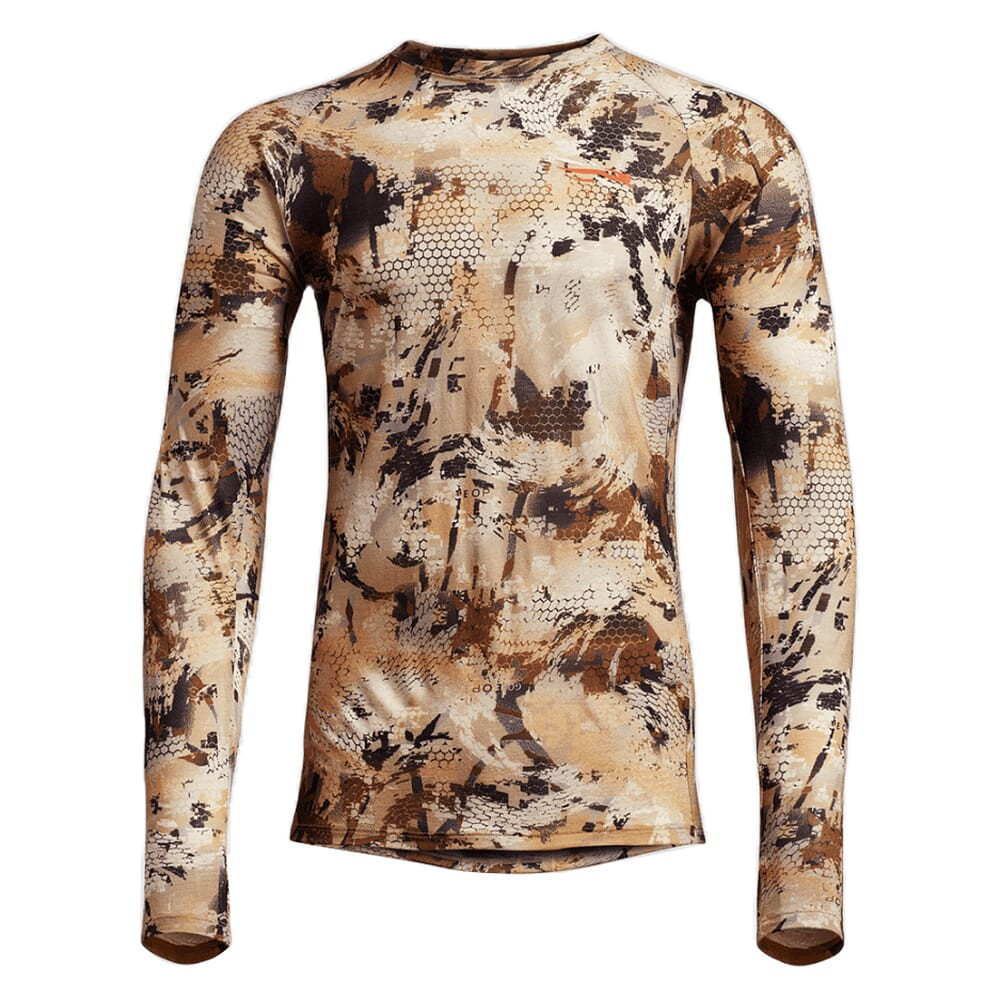 Sitka Gear Waterfowl Marsh CORE Merino 120 Long Sleeve Crew Top Medium 600155-WL-M - Sitka Gear