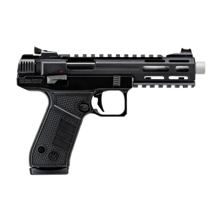 Beretta B22 Jaguar Tac Metal .22LR 5.25" Bbl Black Competition Handgun w/(2) 15 Mags JB22TACMET15SB - Beretta