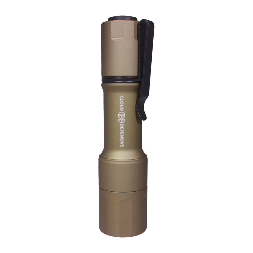 Cloud Defensive MCH High Candela 5 Mode Programmable Output Pocket Clip Flat Dark Earth Light CD2007-3-HC-DF-P-650-FDE - Cloud Defensive