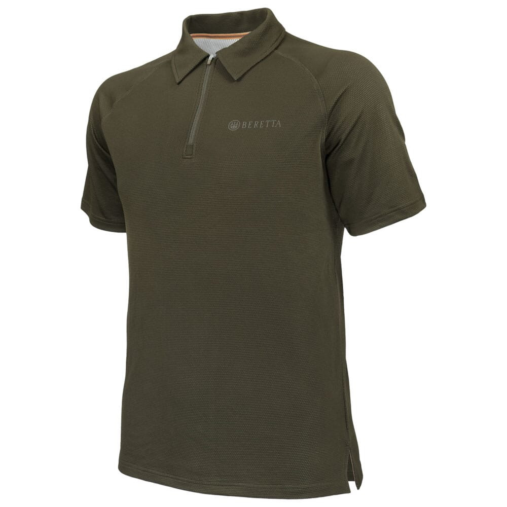 Beretta Tech Polo Green X Large MP481T21450715XL Top - Beretta