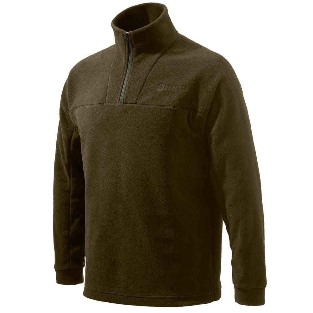 Beretta Half-Zip Fleece Chocolate Large P3311T1434081CL - Beretta
