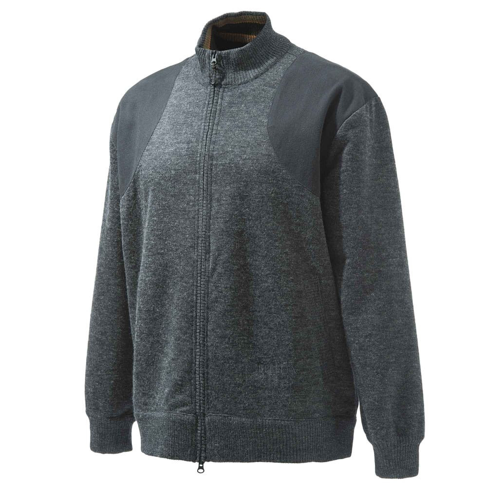 Beretta Honor Windstop Full-Zip Sweater Dark Grey Small PU501T16560963S in Gray - Beretta