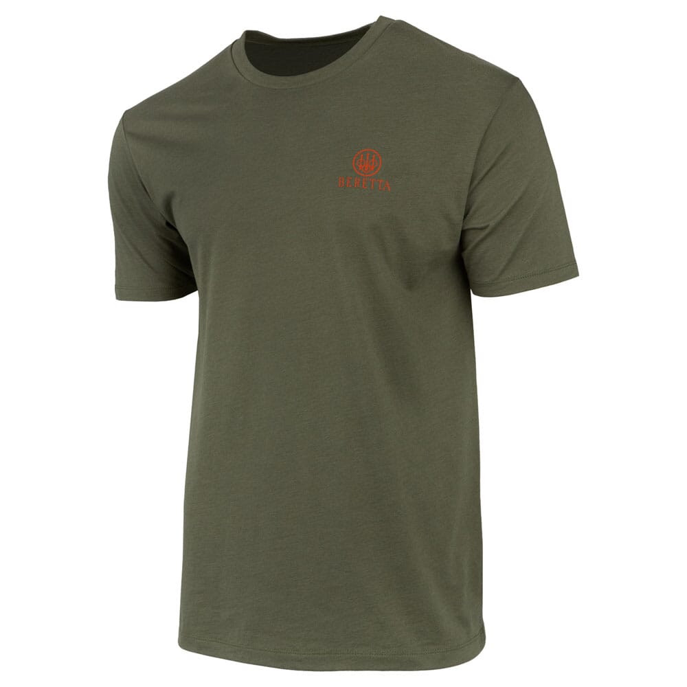 Beretta Legacy T-Shirt Military Green X Large TS215T18900750XL - Beretta