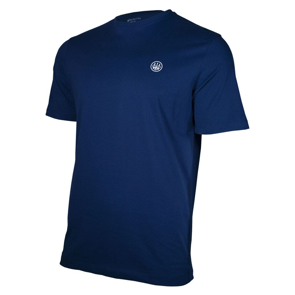 Beretta USA Logo SS T-Shirt Navy Blue Small TS252T14160530S - Beretta