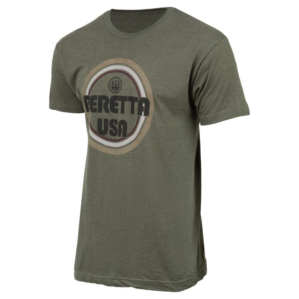 Beretta Retro BUSA T-Shirt Army Green 2XL TS731T1890078KXXL Top - Beretta