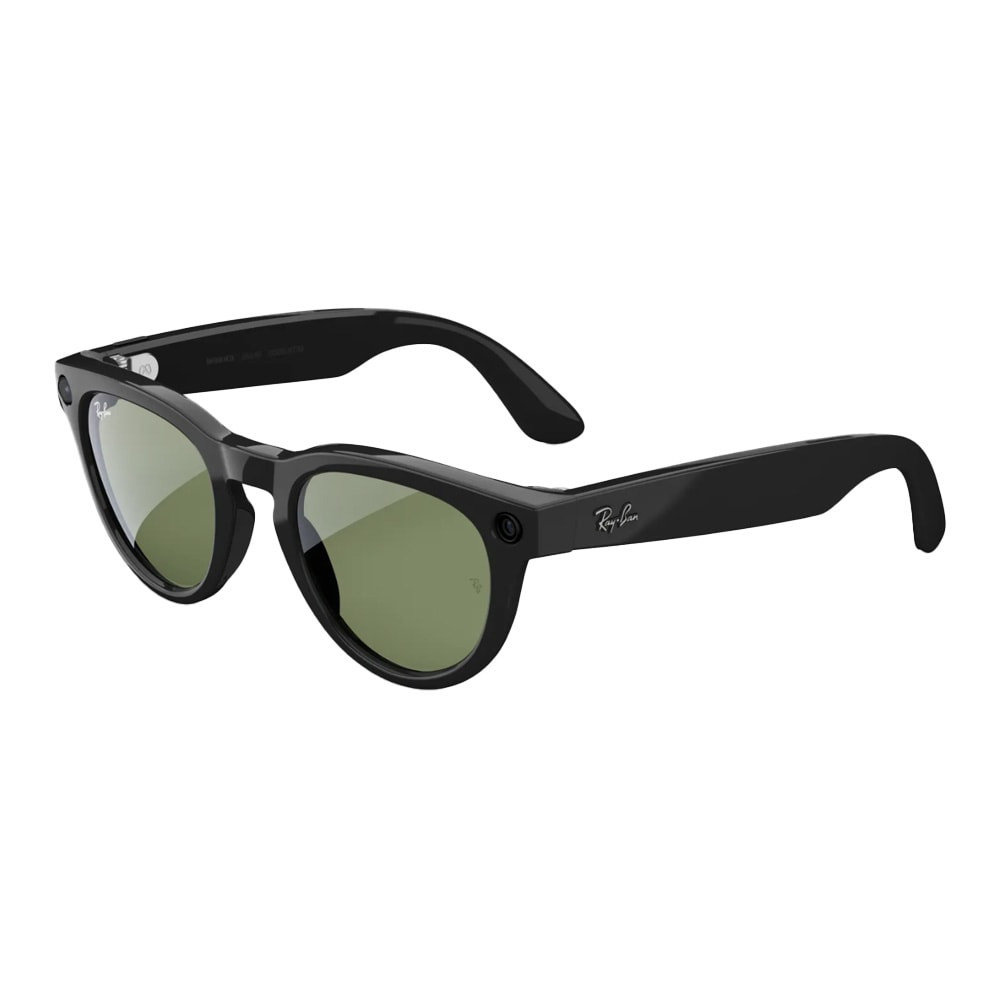 Ray-Ban Meta Headliner Shiny Black G15 Green 0RW4013-601/71-50 - Ray-Ban