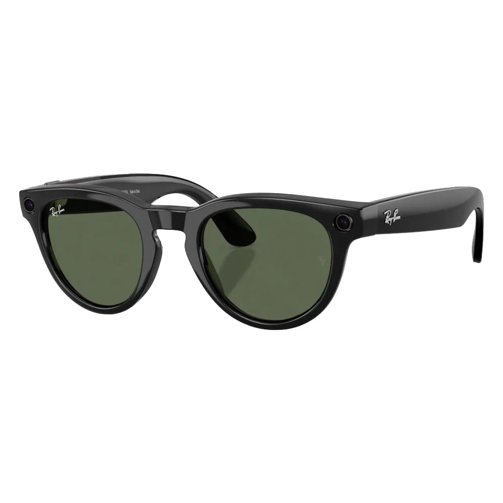 Ray-Ban Meta Headliner (LNB) Shiny Black G15 Green 0RW4013F-601/71-51 - Ray-Ban