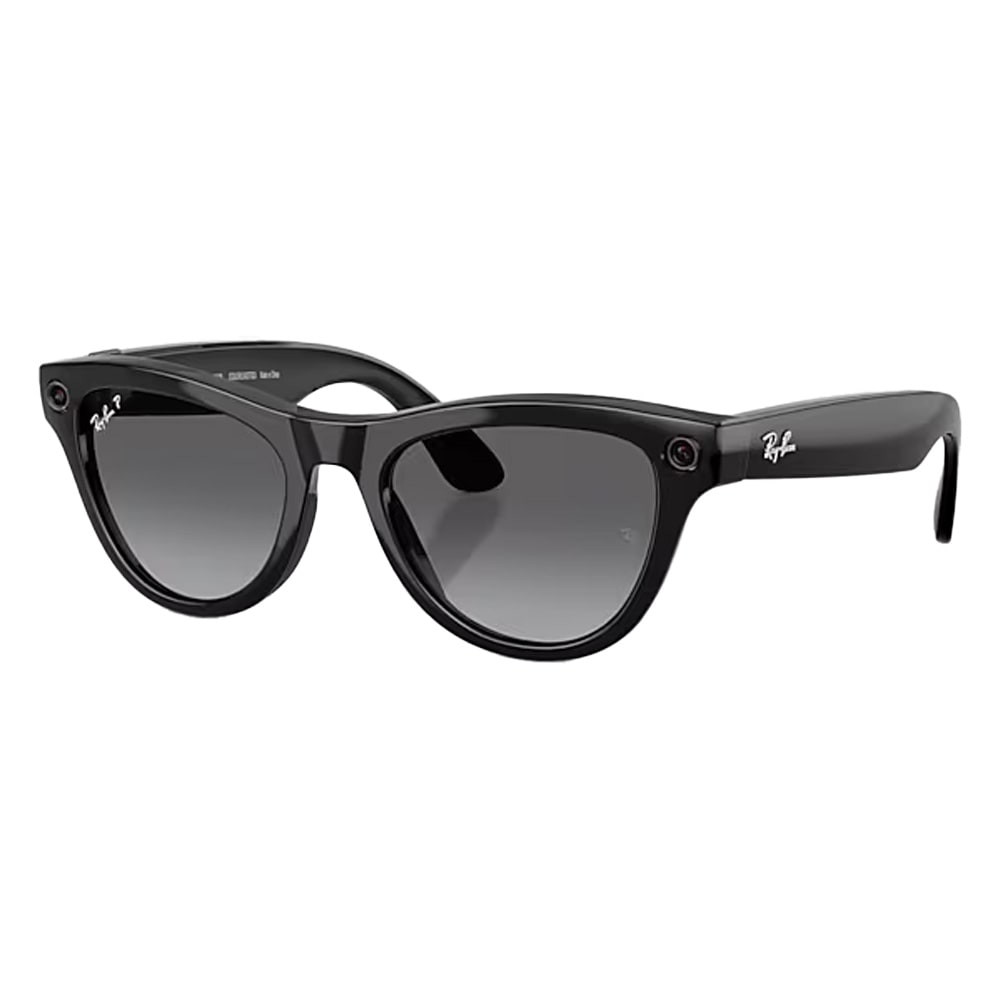 Ray-Ban Meta Skyler Shiny Black Polar Gradient Graphite 0RW4014-601/T3-52 - Ray-Ban
