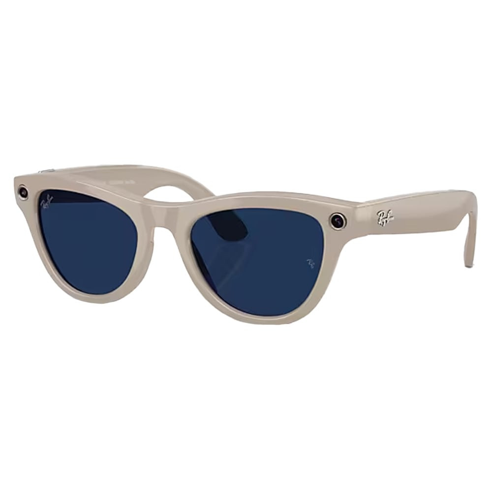 Ray-Ban Meta Skyler Shiny Chalky Gray Chalky Gray Transitions Sapphire 0RW4014-6700MF-52 - Ray-Ban