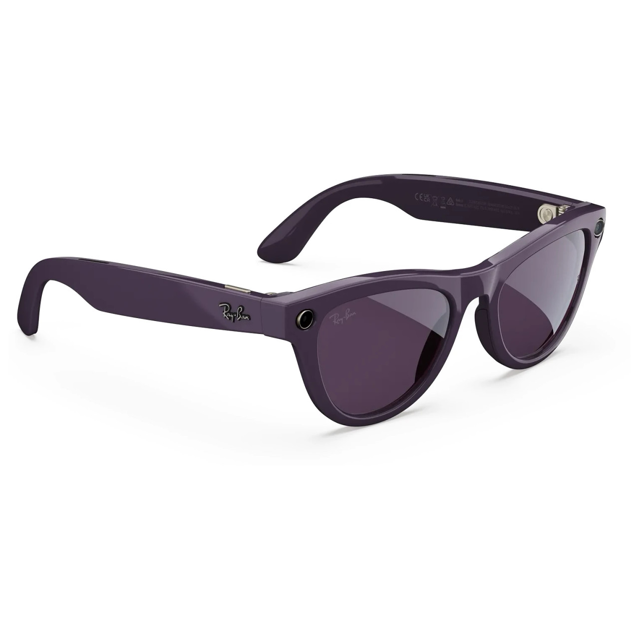 Ray-Ban Meta Skyler Shiny Mystic Violet Violet Transitions Amethyst 0RW4014-6701CH-52 - Ray-Ban